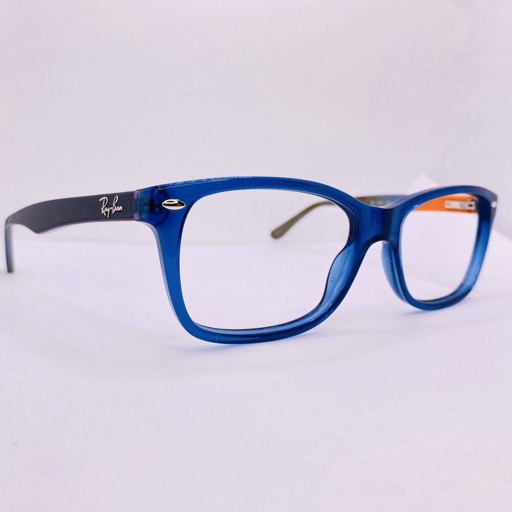 Ray-Ban Eyeglasses Authentic Frames RB 5228 5547 54-17-140 Blue Orange Grey